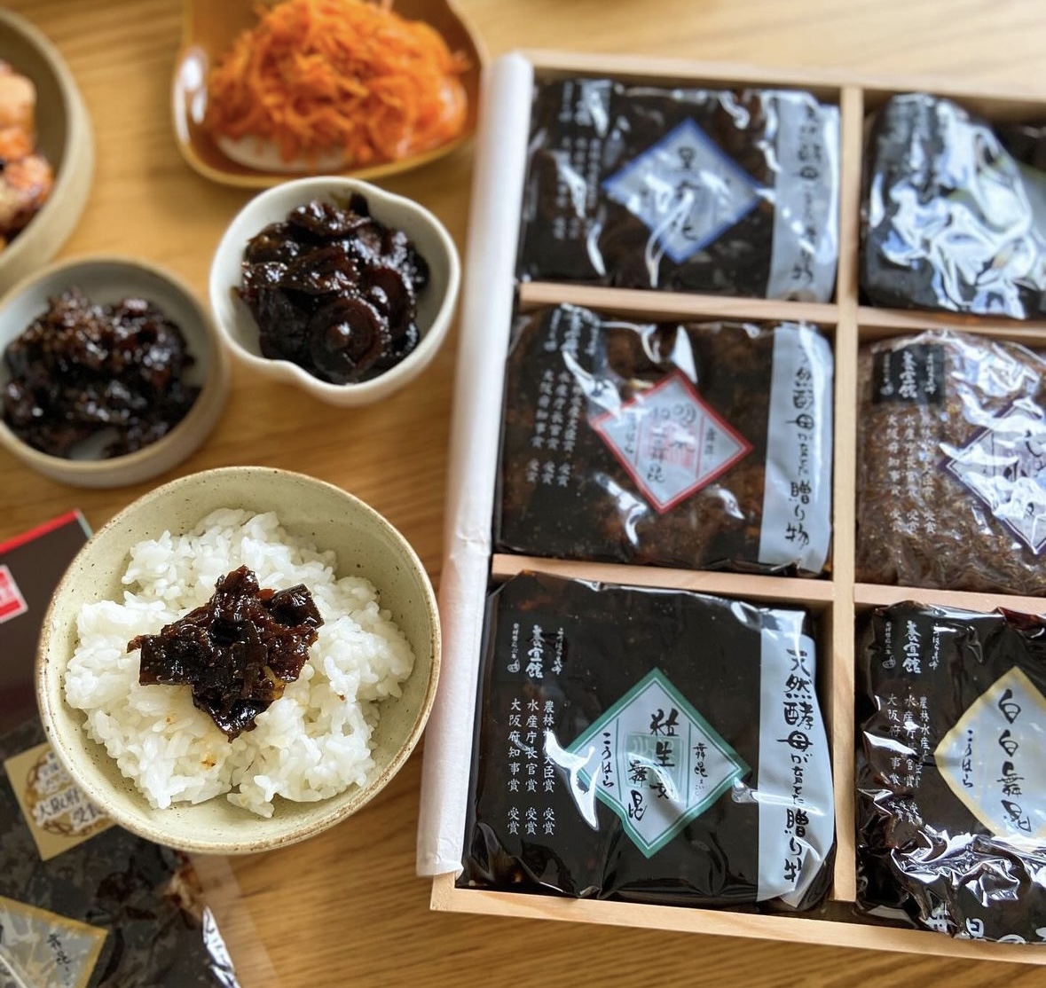 光の散策と舞昆が彩る冬のごちそう | ギフト・大阪土産に大人気の発酵食品・昆布佃煮は「舞昆のこうはら」で!