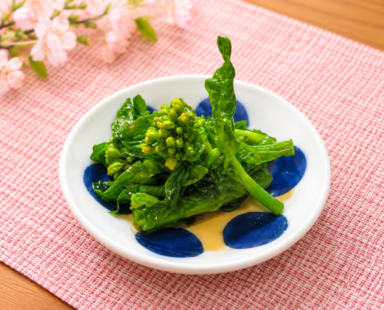 今夜の副菜に♪菜の花のお漬物