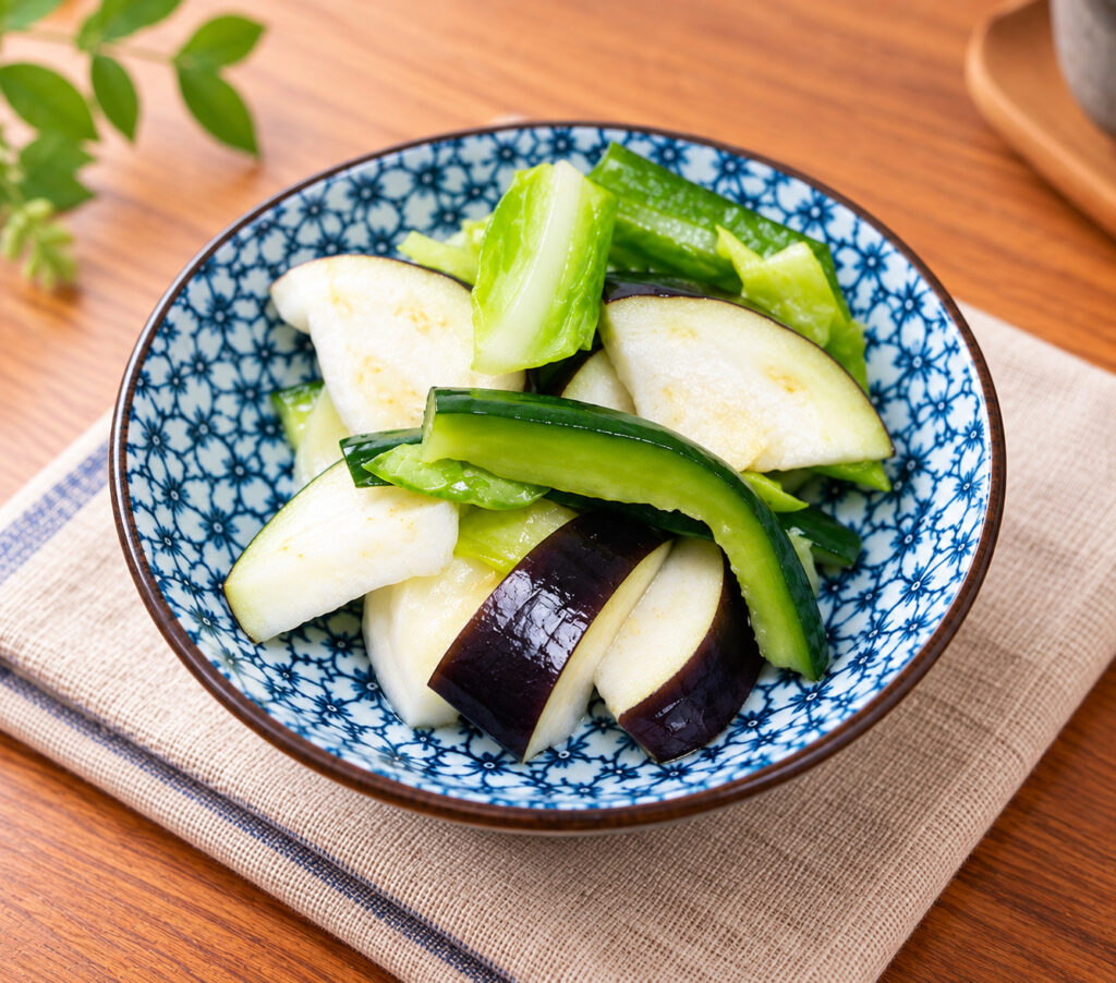 冷蔵庫にある野菜で♪簡単浅漬け